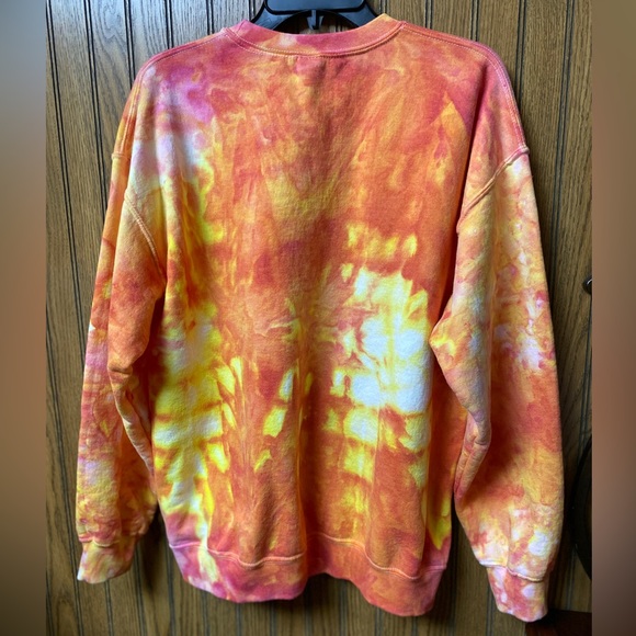 ICE DYED SWEATSHIRT. - Picture 3 of 3